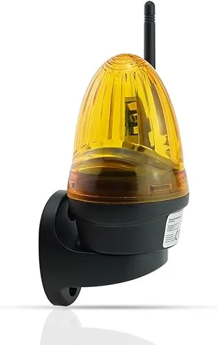 Lámpara De Destellos Led De Automatismo Para Motorizar Persiana Metálica En Barcelona